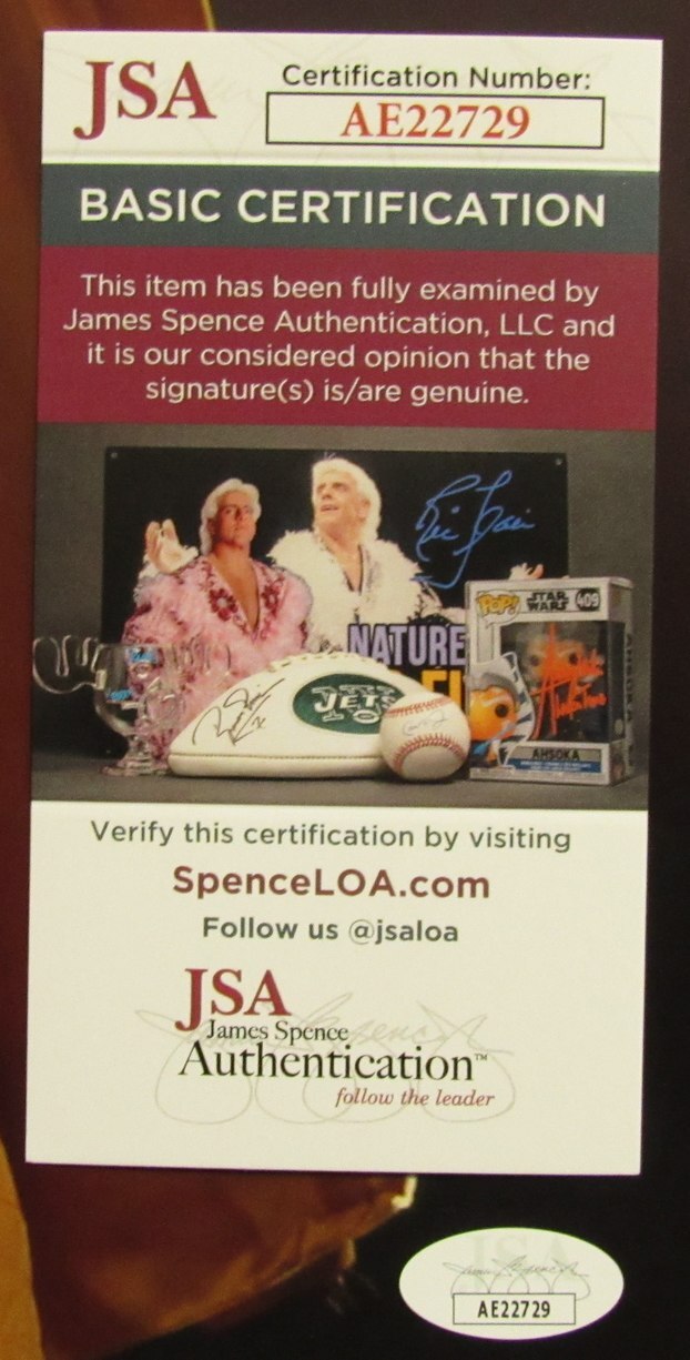 Michael J Fox/Christopher Lloyd Sign/Auto 16X20