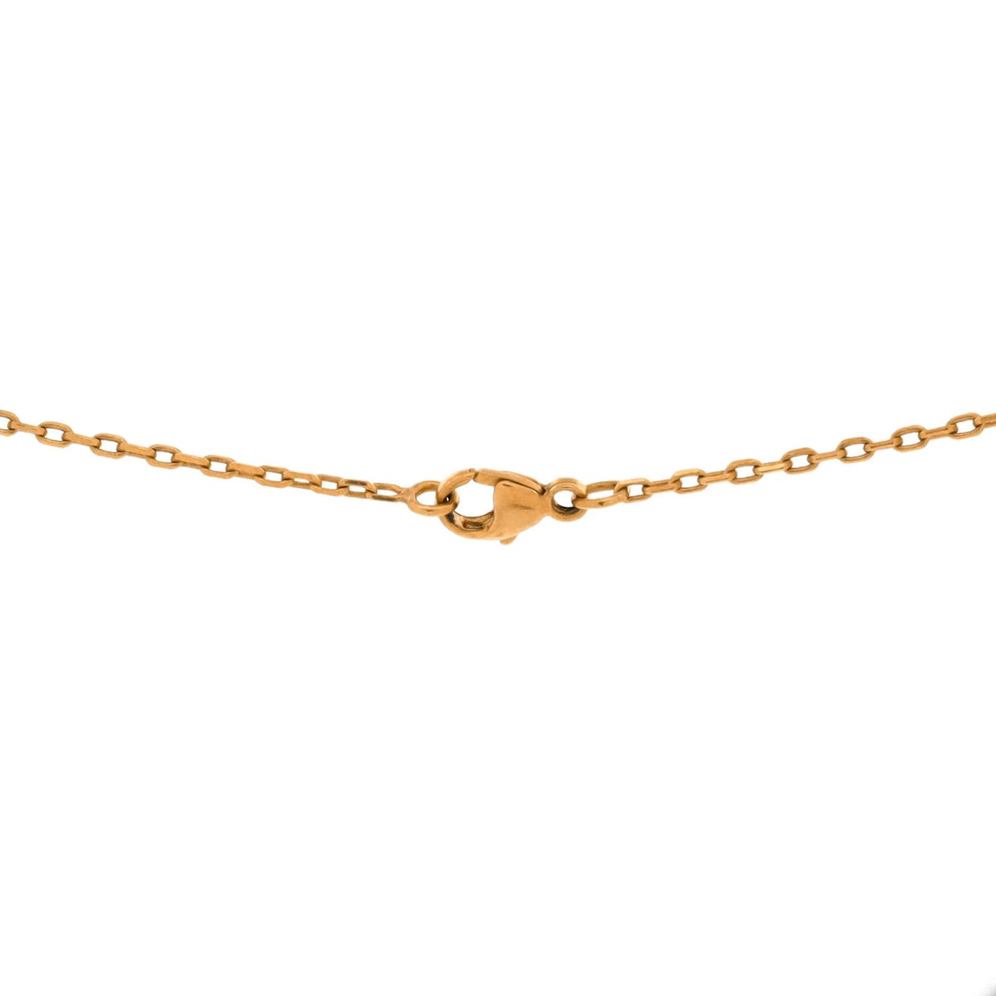 Hermes Pop H Pendant Chain Necklace Metal And Enamel Mini