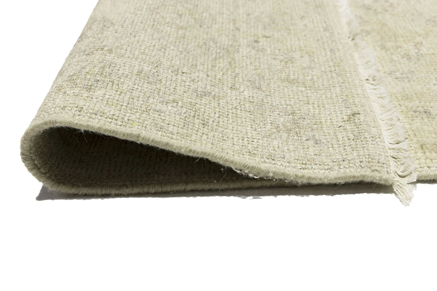 Handmade Wool Oriental Runner Rug Muted Floral