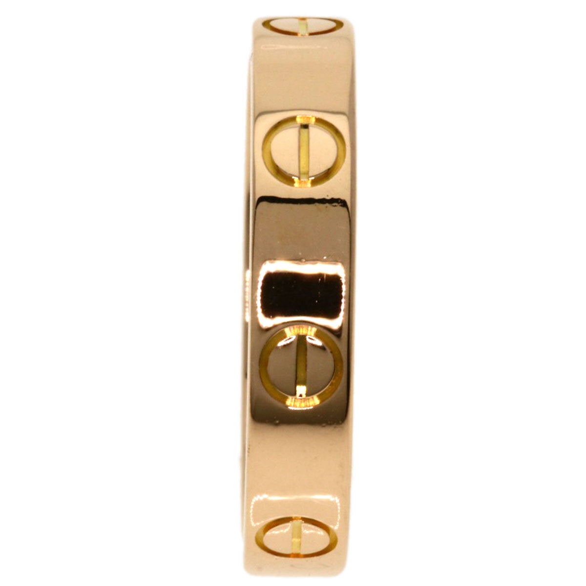 Cartier Ring Mini Love Ring #53 K18 Pink Gold