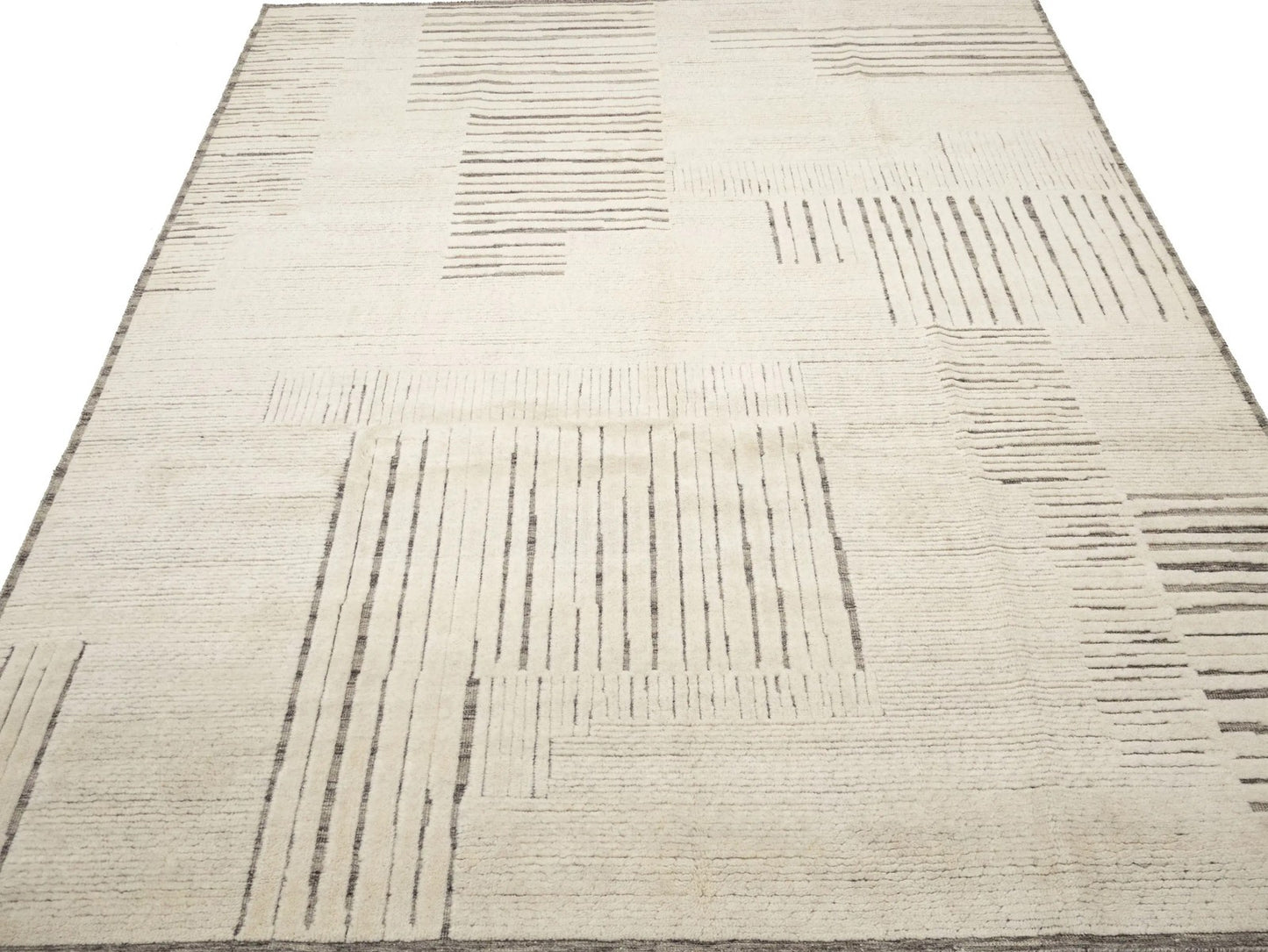 Modern Oriental Rug Abstract Design 8X10 ft