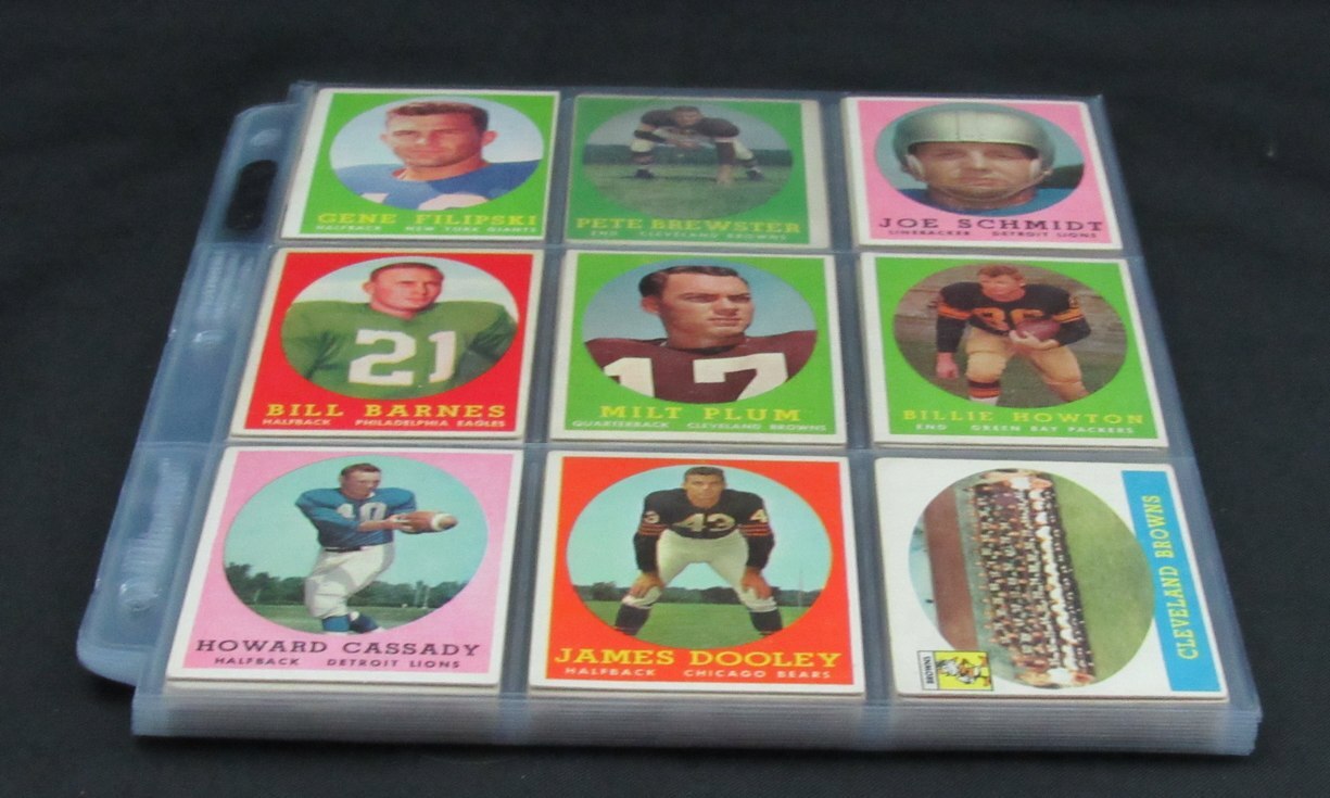 1958 Topps Football Card Complete Set (1-132)