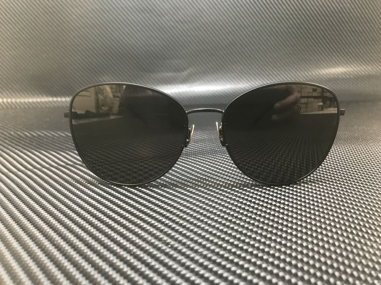 Saint Laurent Sl 486 001 Black Round 57 Mm