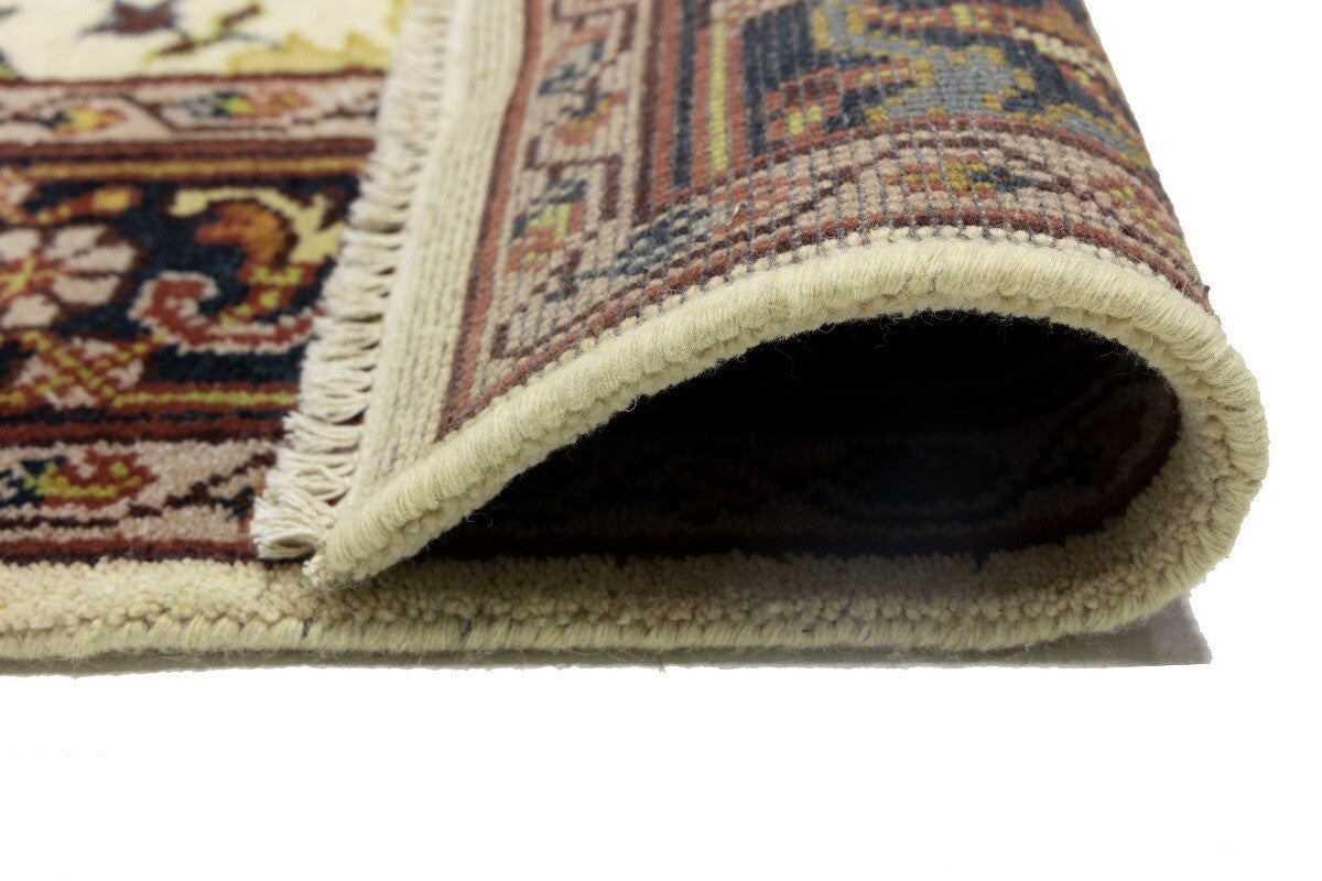 Handmade Floral Design Chobi Rug Wool Oriental