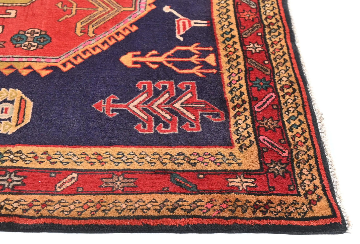 Handmade Tribal Pictorial Design Oriental Runner