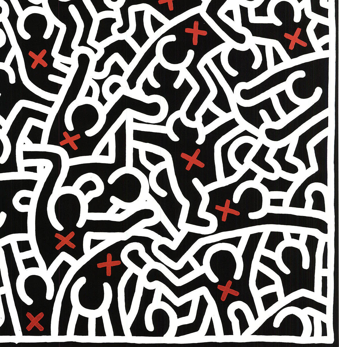 Keith Haring Untitled (April ) " Poster Pop Art