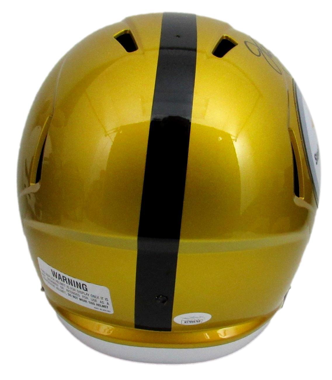 Jack Lambert Hof Signed/Inscr Steelers Full Size
