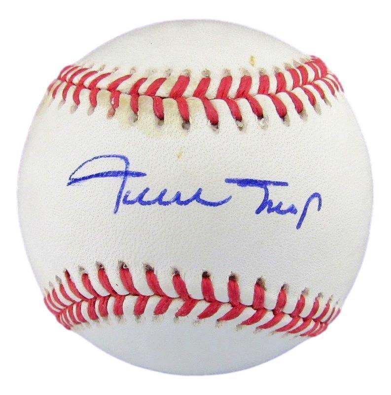 Willie Mays Hof Autographed Onl Baseball San