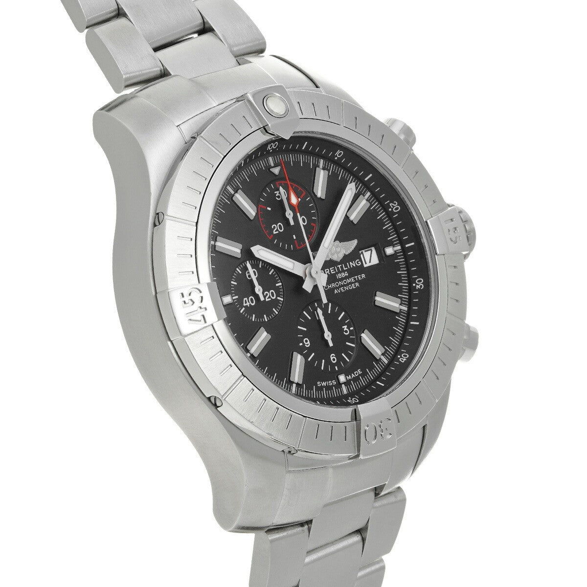 Breitling Super Avenger Chronograph 48 A13375101B1A1 Men'S Used Watch #61030