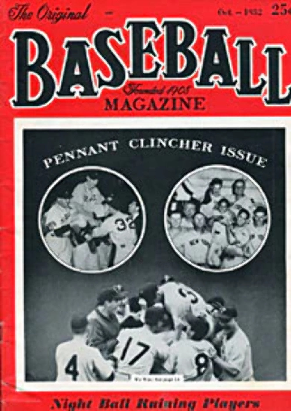 October 1952 Baseball Magazine
