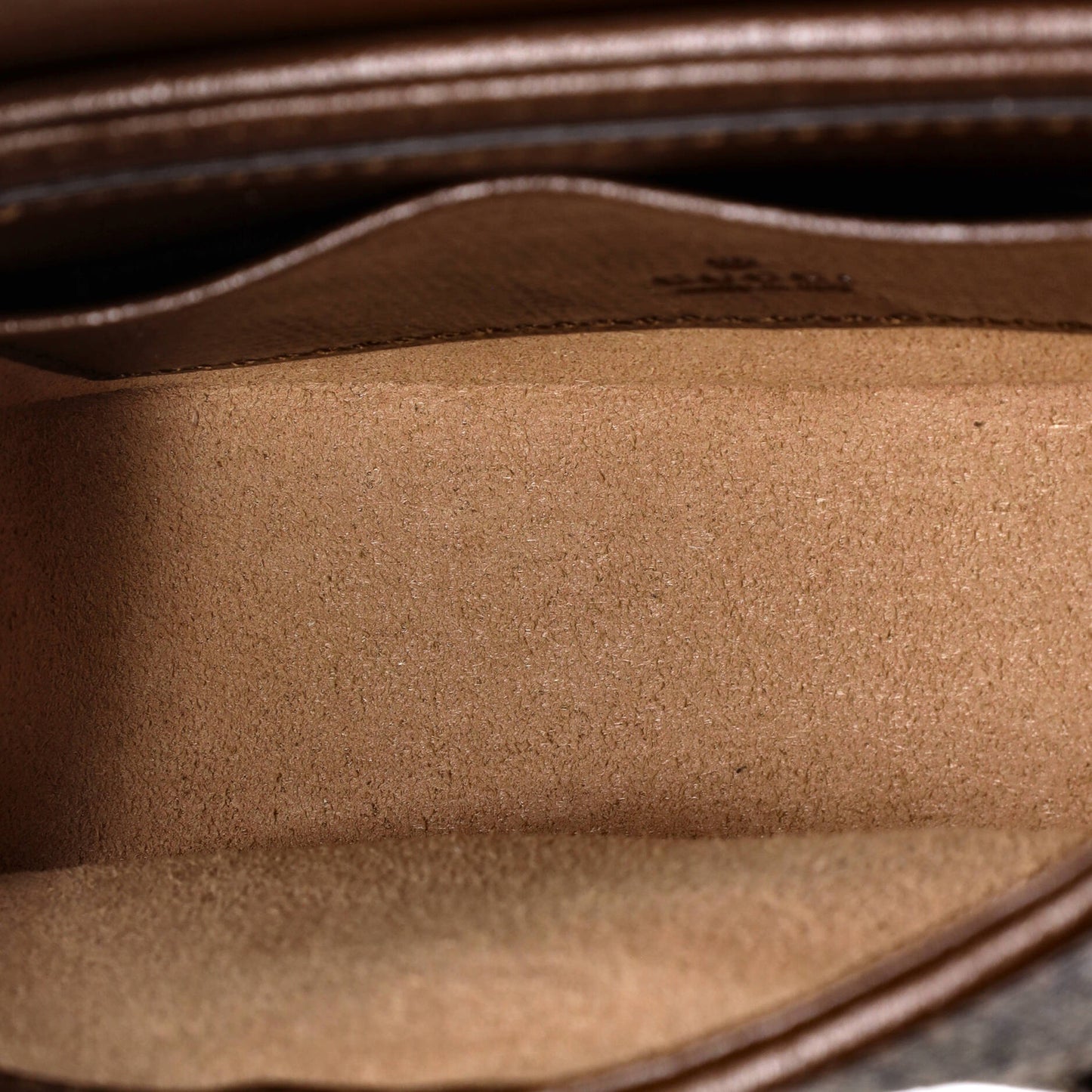 Gucci Horsebit 1955 Flap Wallet With Strap Gg Coated Canvas
