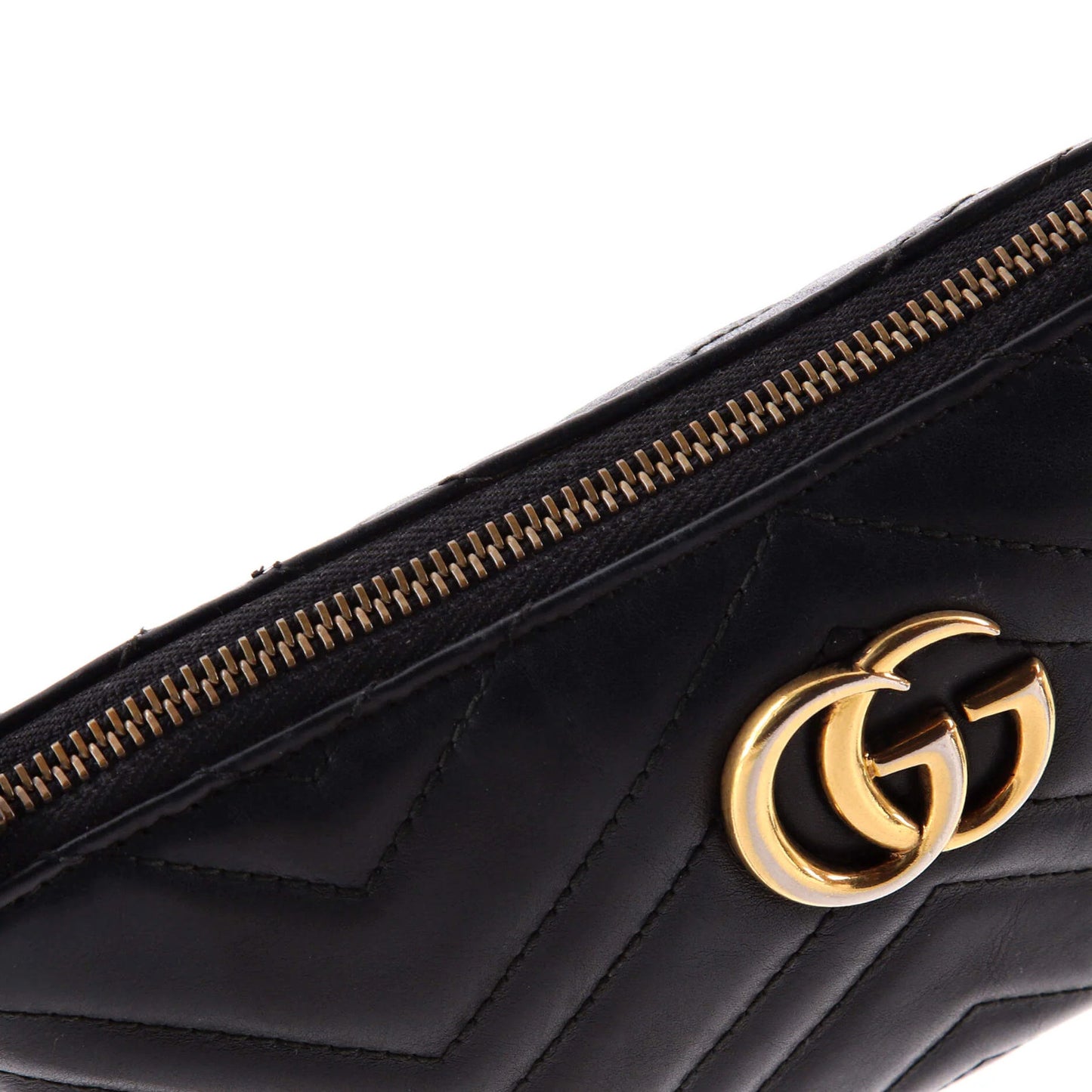 Gucci Gg Marmont Chain Shoulder Bag Matelasse Leather Mini