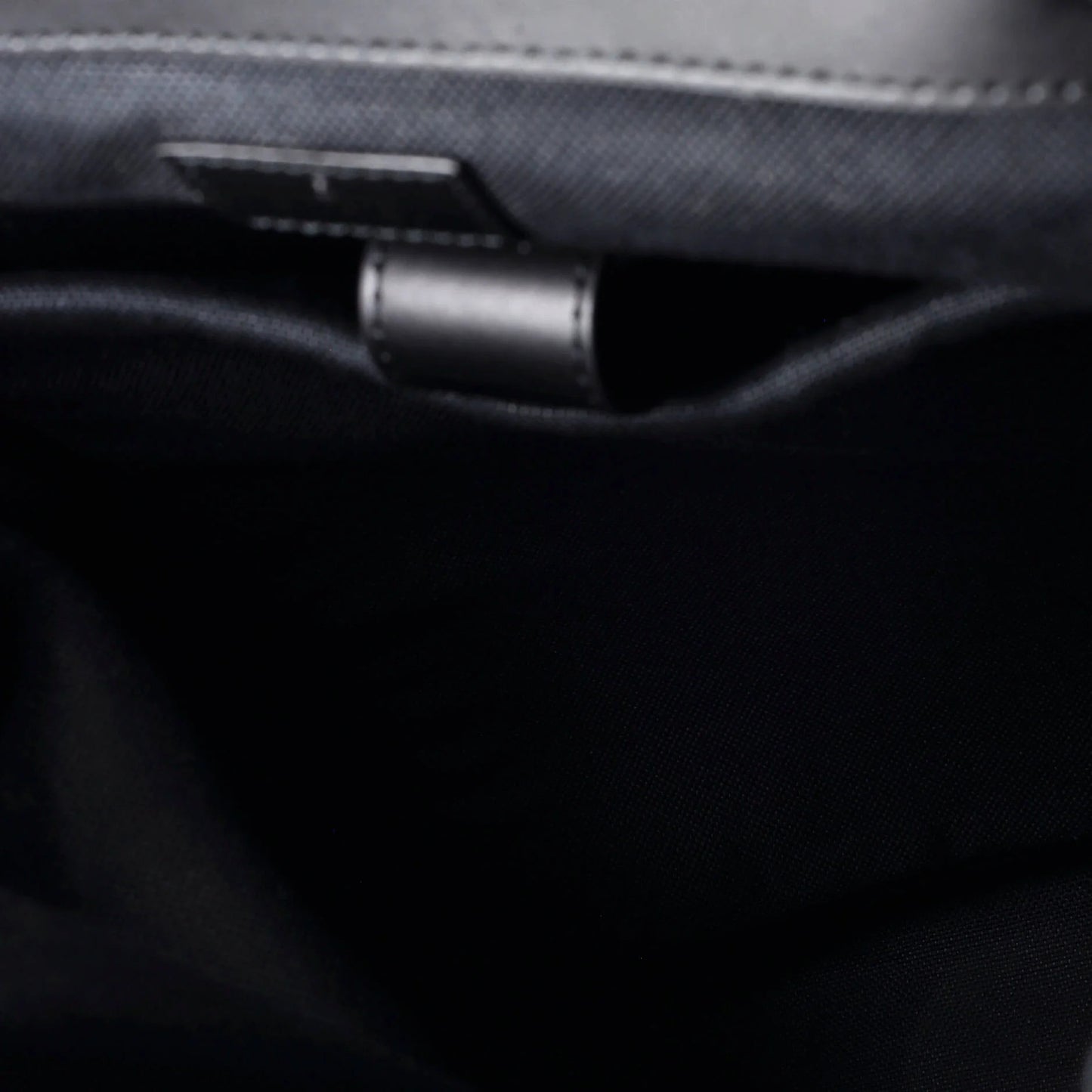 Gucci Double Pocket Buckle Backpack Gg Coated Canvas Large