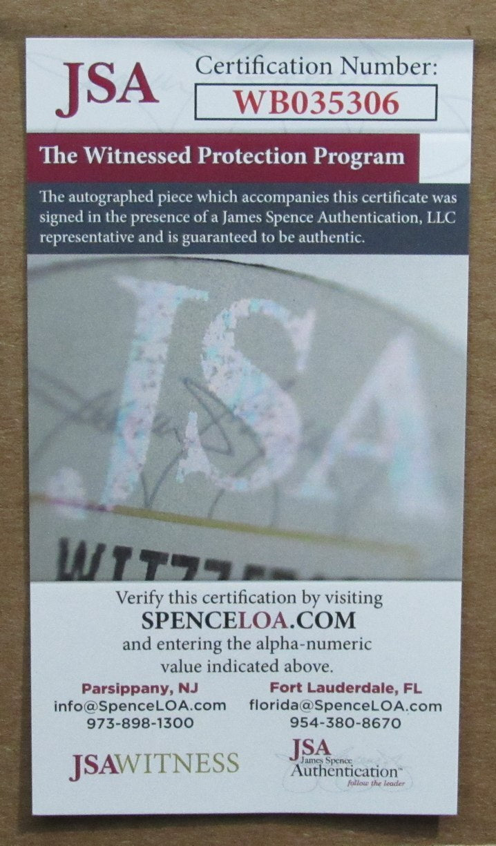 Drew Allar Signed/Autogrphed 8X10 Photo Penn State Framed Jsa 183347