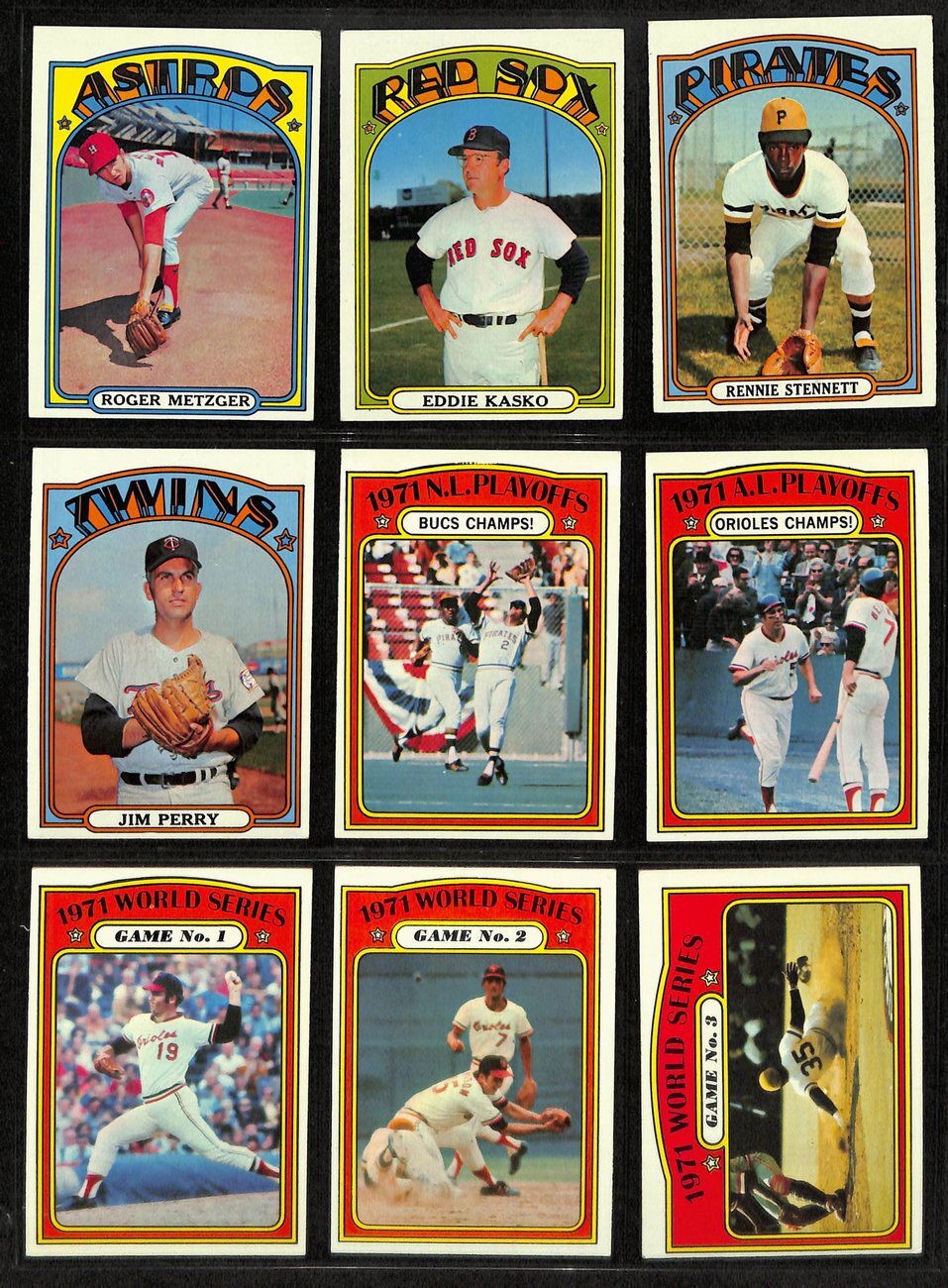 1972 Topps Baseball Complete Set (787)