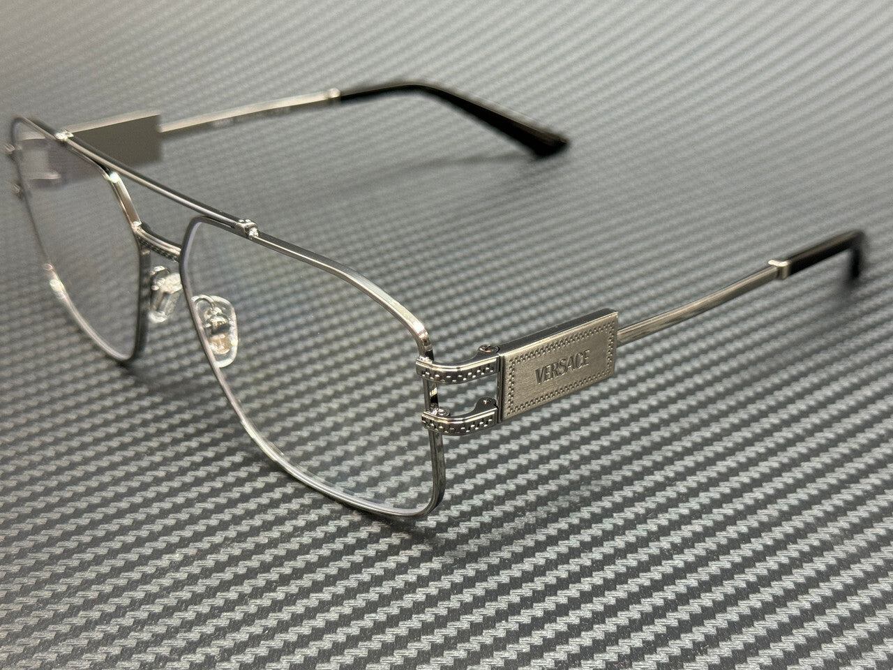 Versace Ve1302 1001 Gunmetal Men'S 59 Mm
