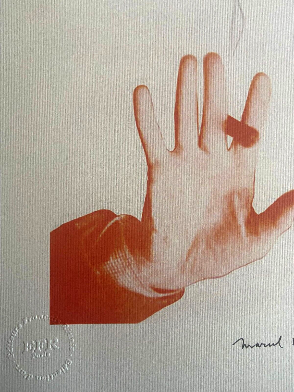 Marcel Duchamp Lithograph Signed Op Numbered By