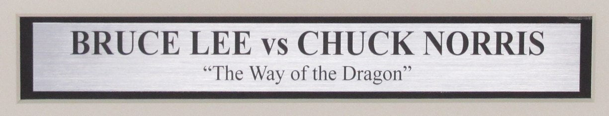 Chuck Norris Autographed The Way Of The Dragon