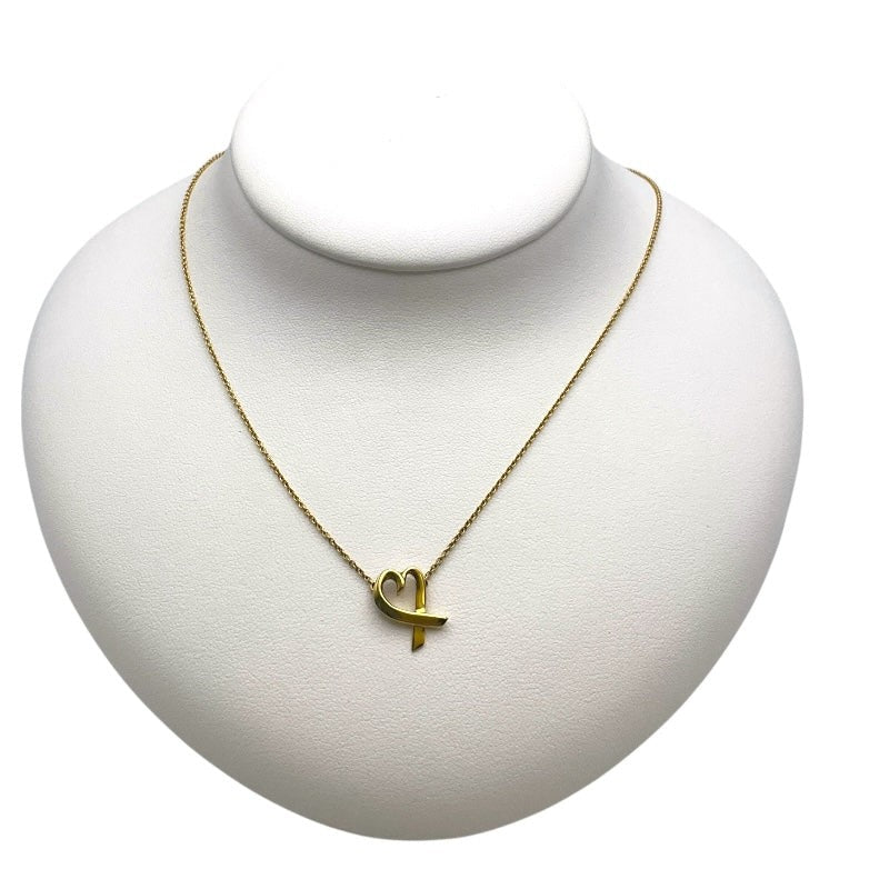 Tiffany & Co. Loving Heart Small Necklace 750Yg