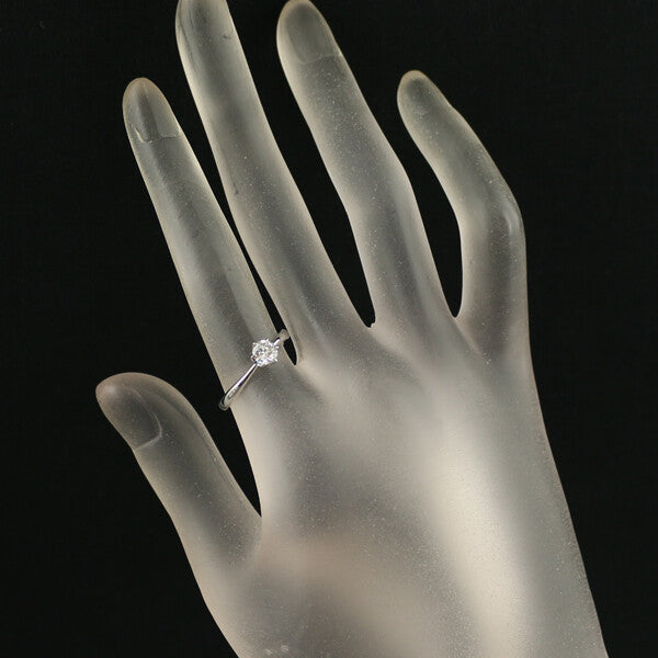 Tasaki Ring Solitaire Diamond 0.34Ct Us6-6.25 900