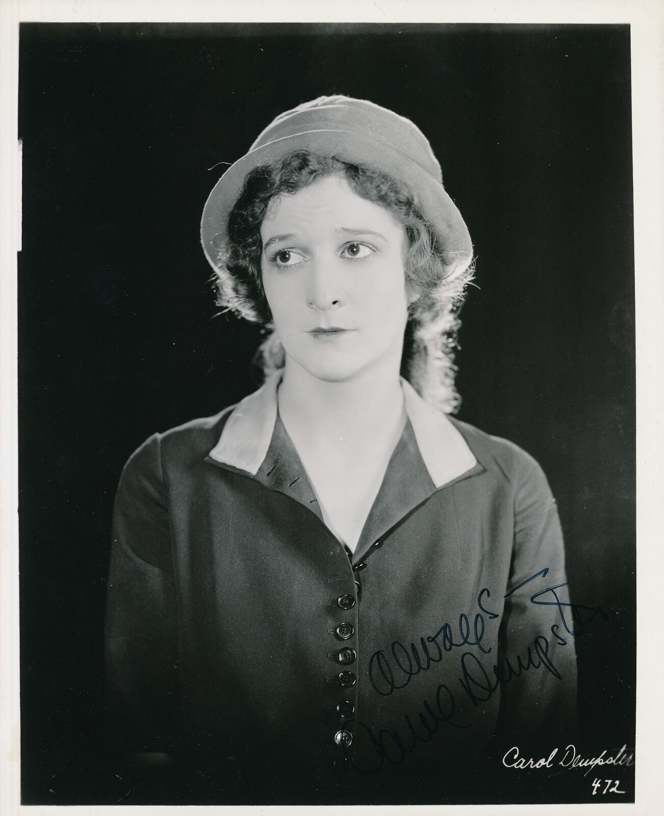 Carol Dempster Autographed/Inscribed 8X10 Photo