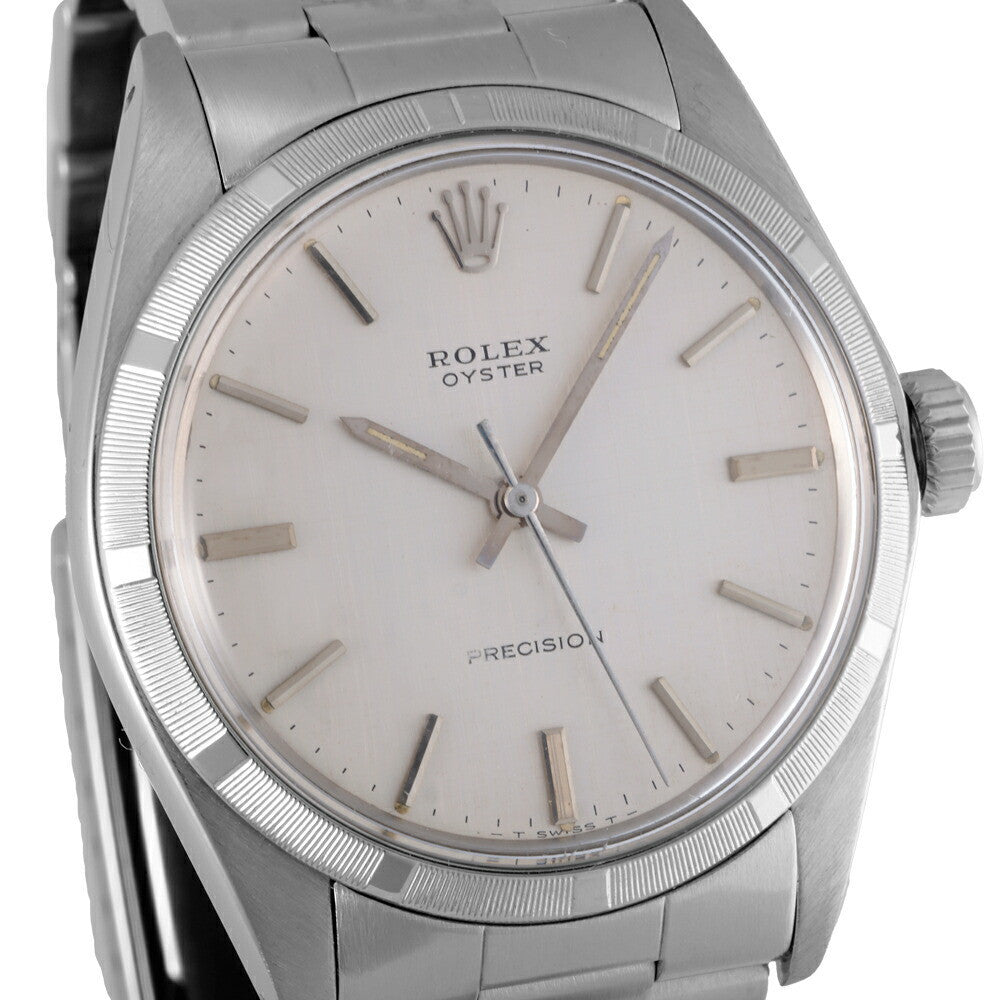 Rolex Oyster 6427 Silver Manual Case Size 34Mm34Mm Men'S Used Watch #31011