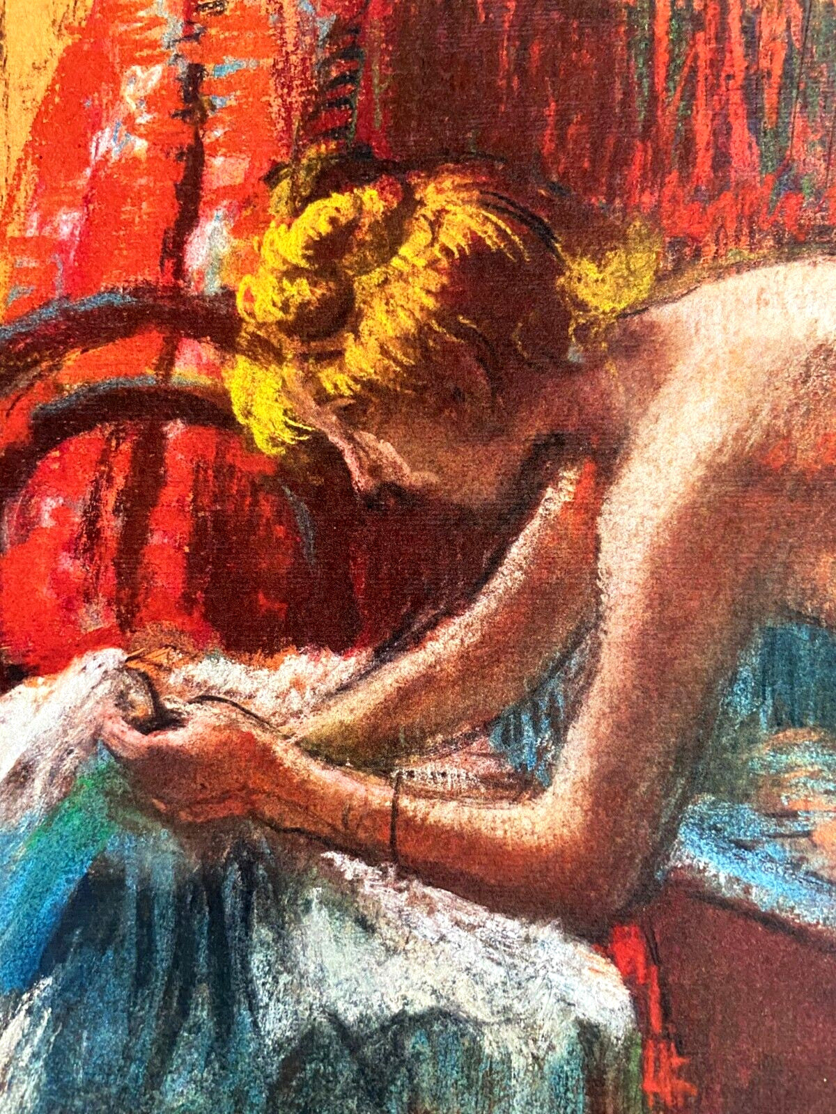 Edgar Degas Lithograph Mourlot Coa 1943 Signed