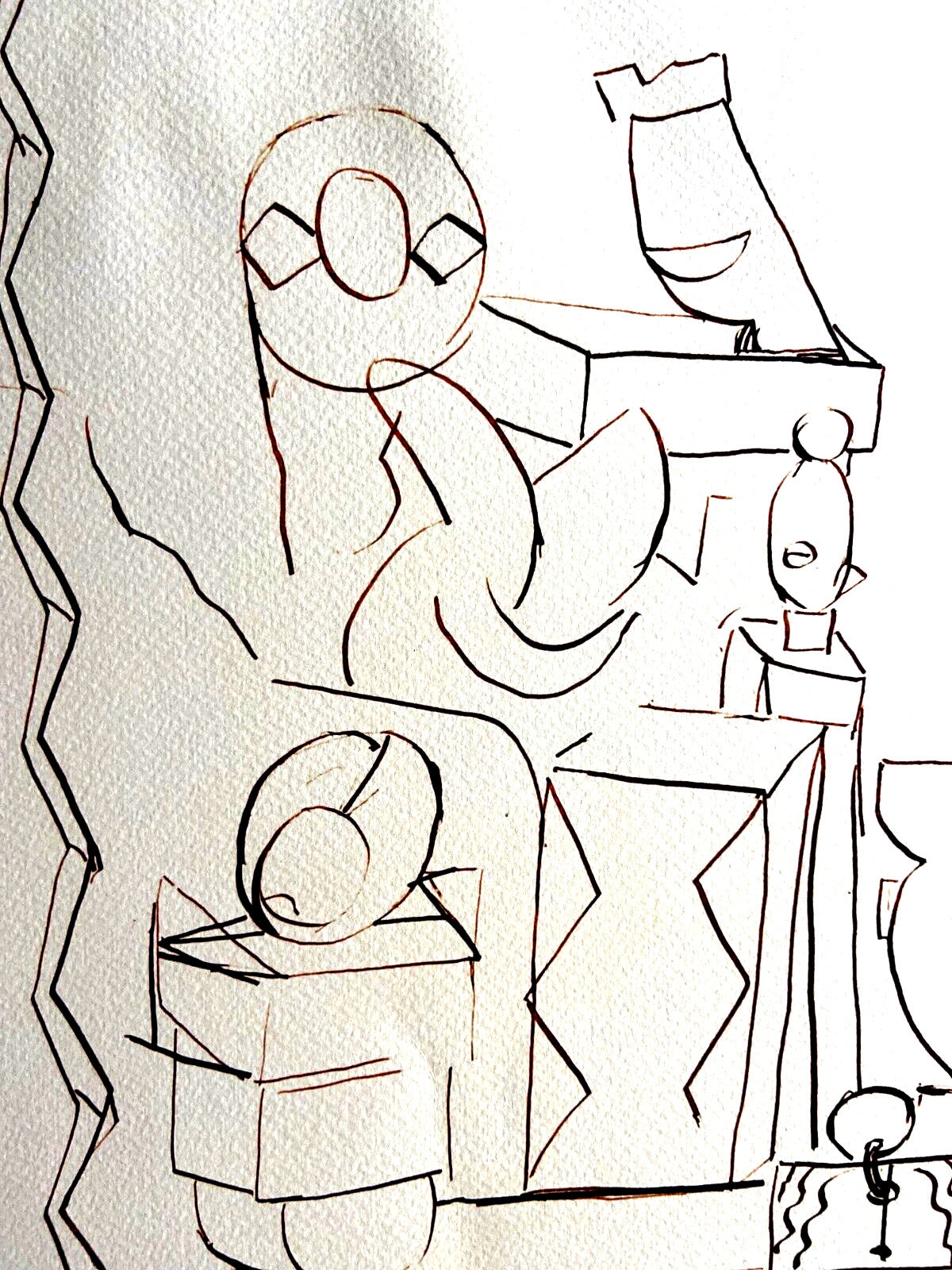 Constantin Brancusi ''Atelier'' Lithograph Coa