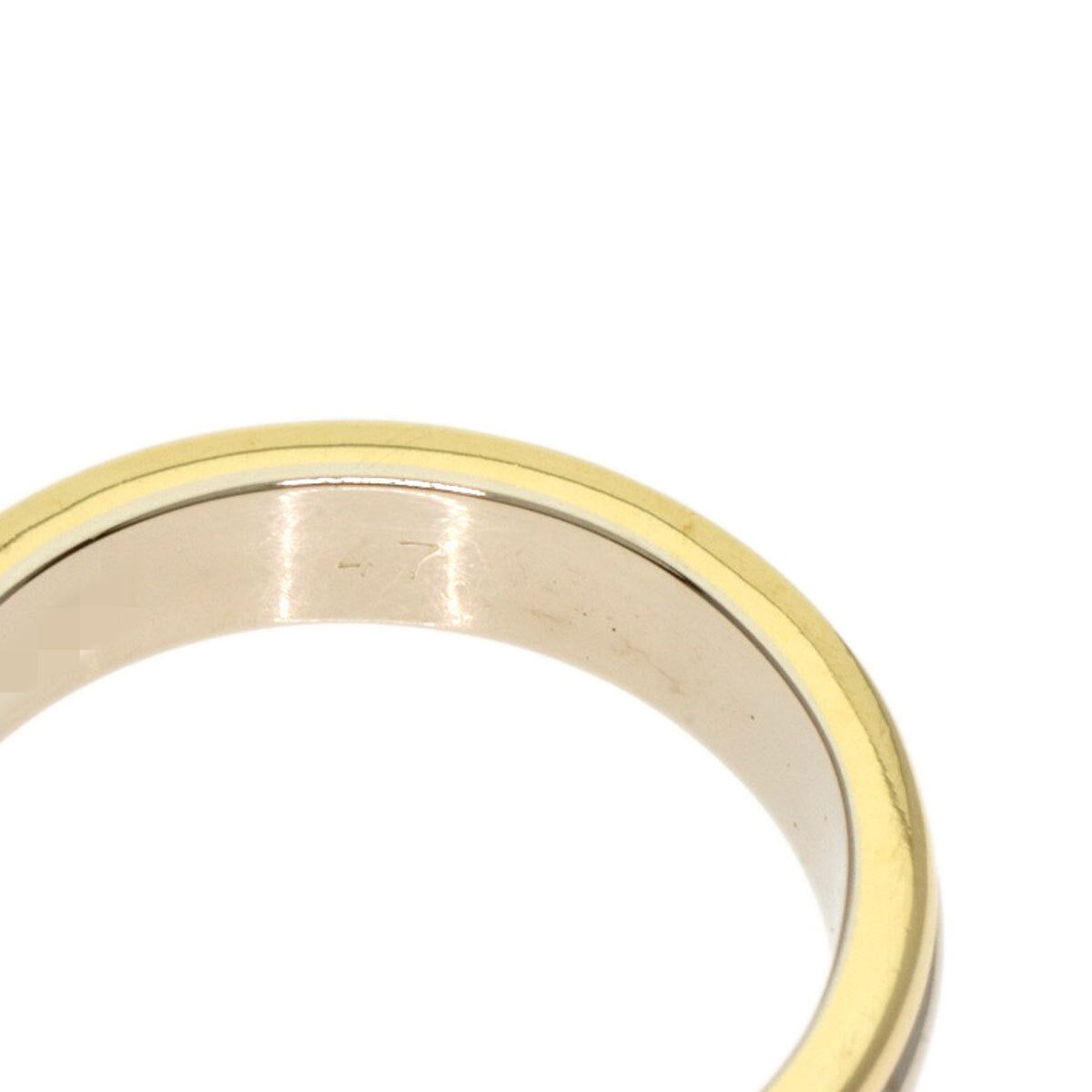 Cartier Ring Three Colors # 47 K18 Yellow Gold
