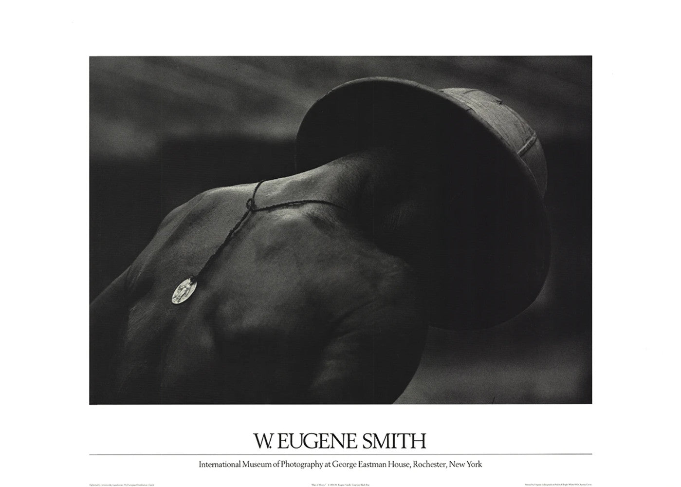 Eugene Smith Man Of Mercy " Poster Photography Black & White