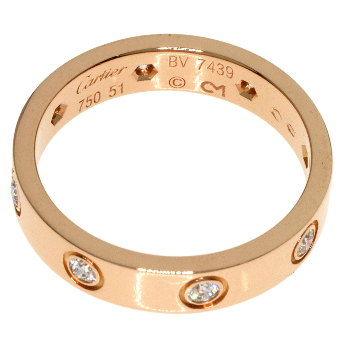 Cartier Ring Mini Love Ring Full Diamond #51