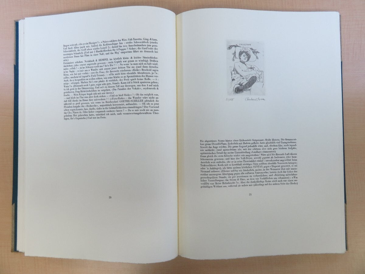 Orpheus' By Arno Schmidt With 27 Original