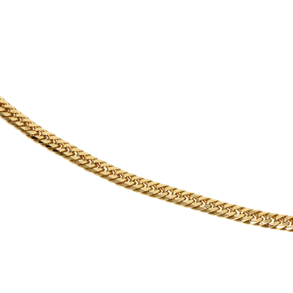 Curb Chain Kihei W6 Side Bracelet K18 Yellow Gold