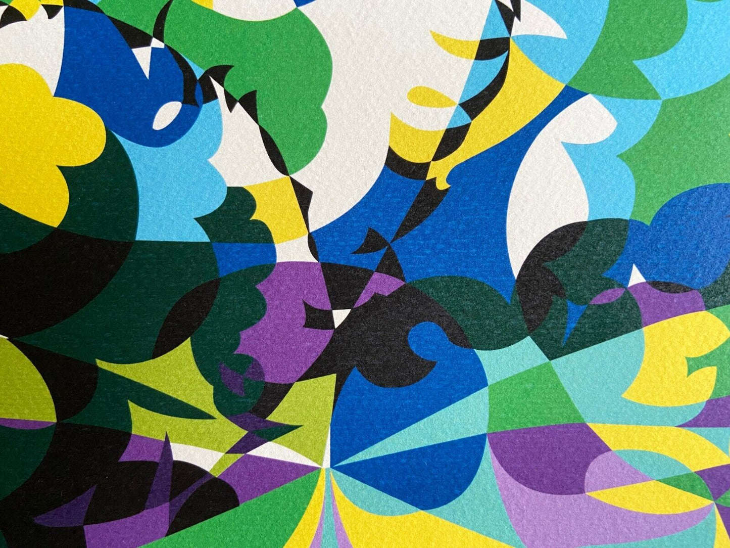 Giacomo Balla Lithograph 1968 Biennale Di Venezia