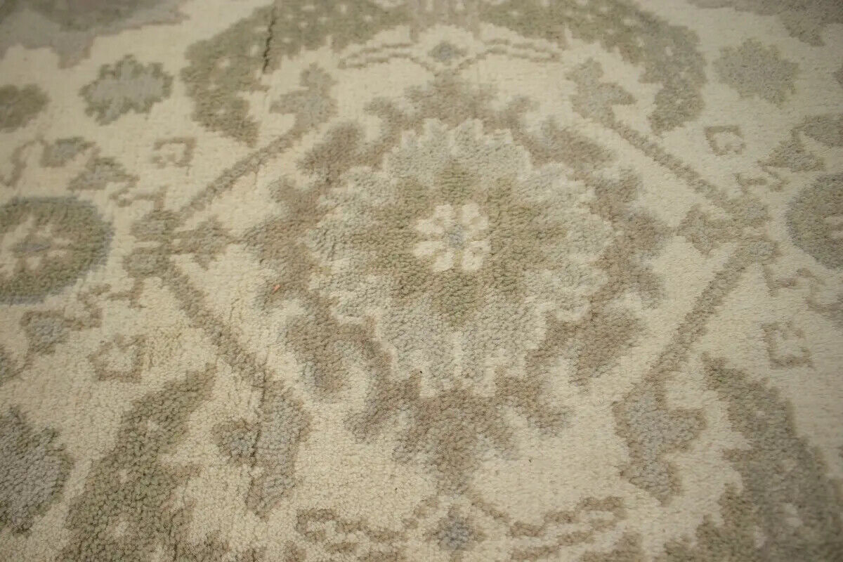 6X9 Ft Handmade Oushak Chobi Oriental Rug Muted