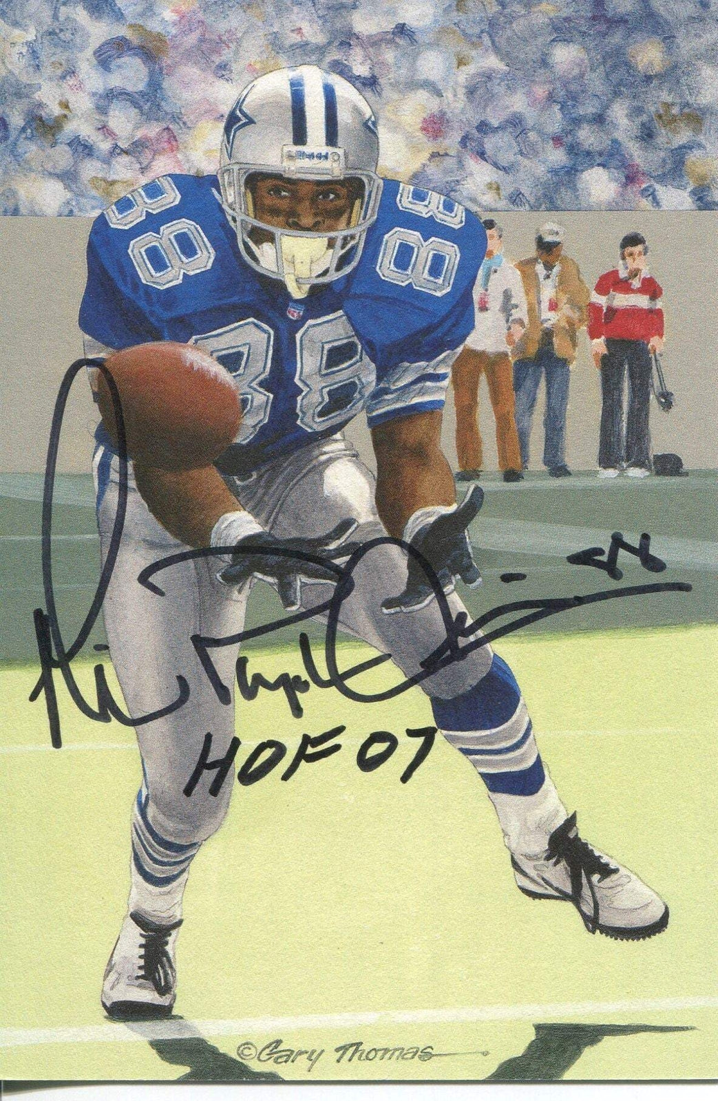 Micheal Irvin Autographed 1St Day Cover Envelope (Jsa)