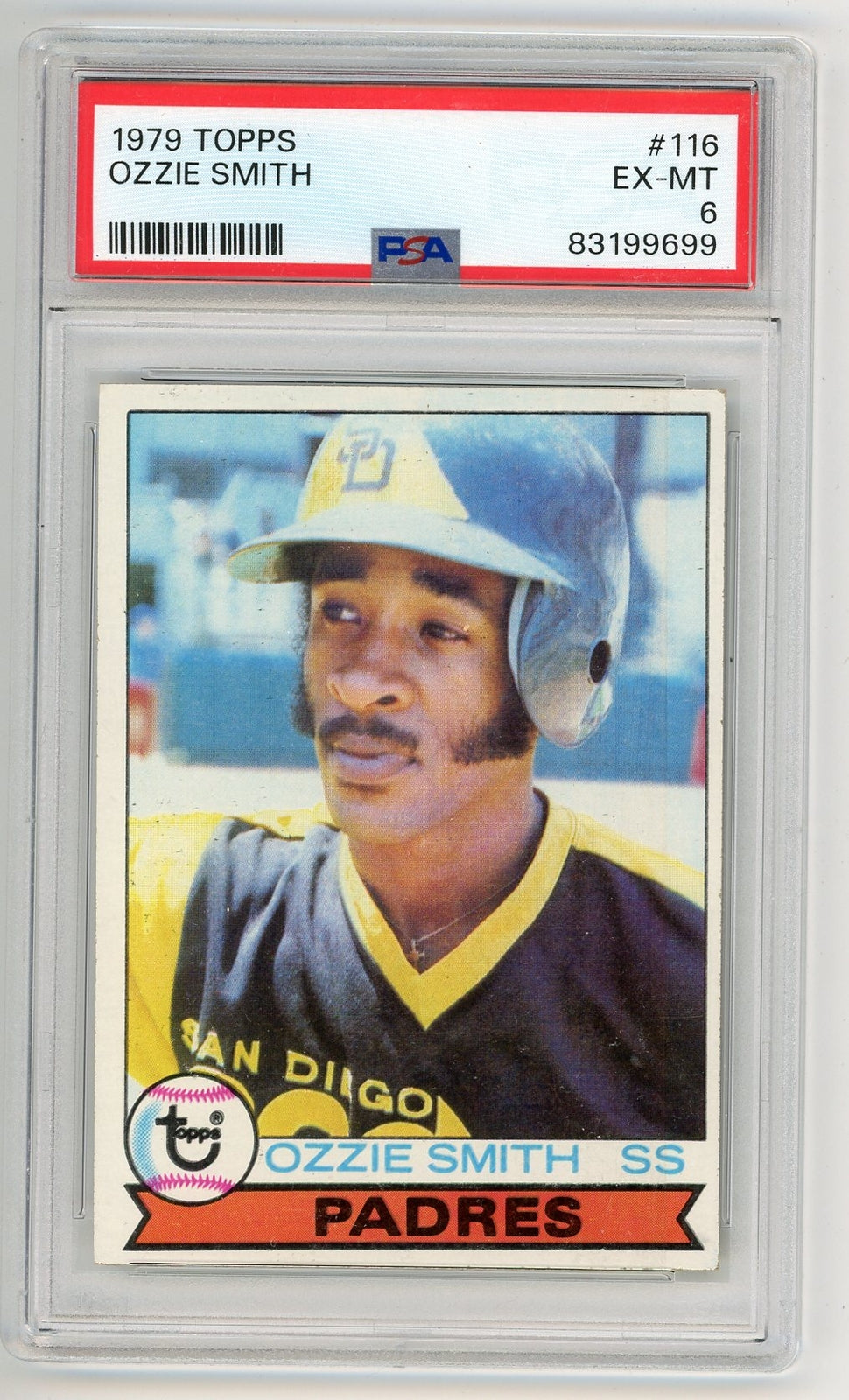 Ozzie Smith 1979 Topps #116 Psa 6