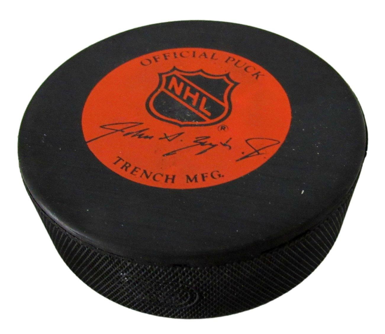 Prince Of Wales Conference Nhl Vtg General Tire Slug Zeigler Trench Puck 163957