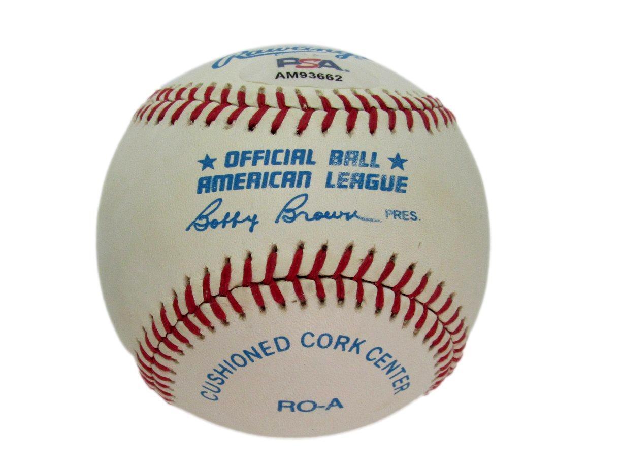 Red Barber Hof Autographed Rawlings Oal Baseball
