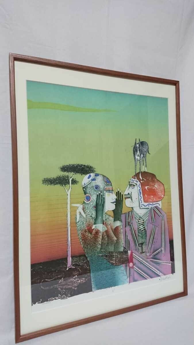 Paul Wunderlich 1987 Original Lithograph Hand