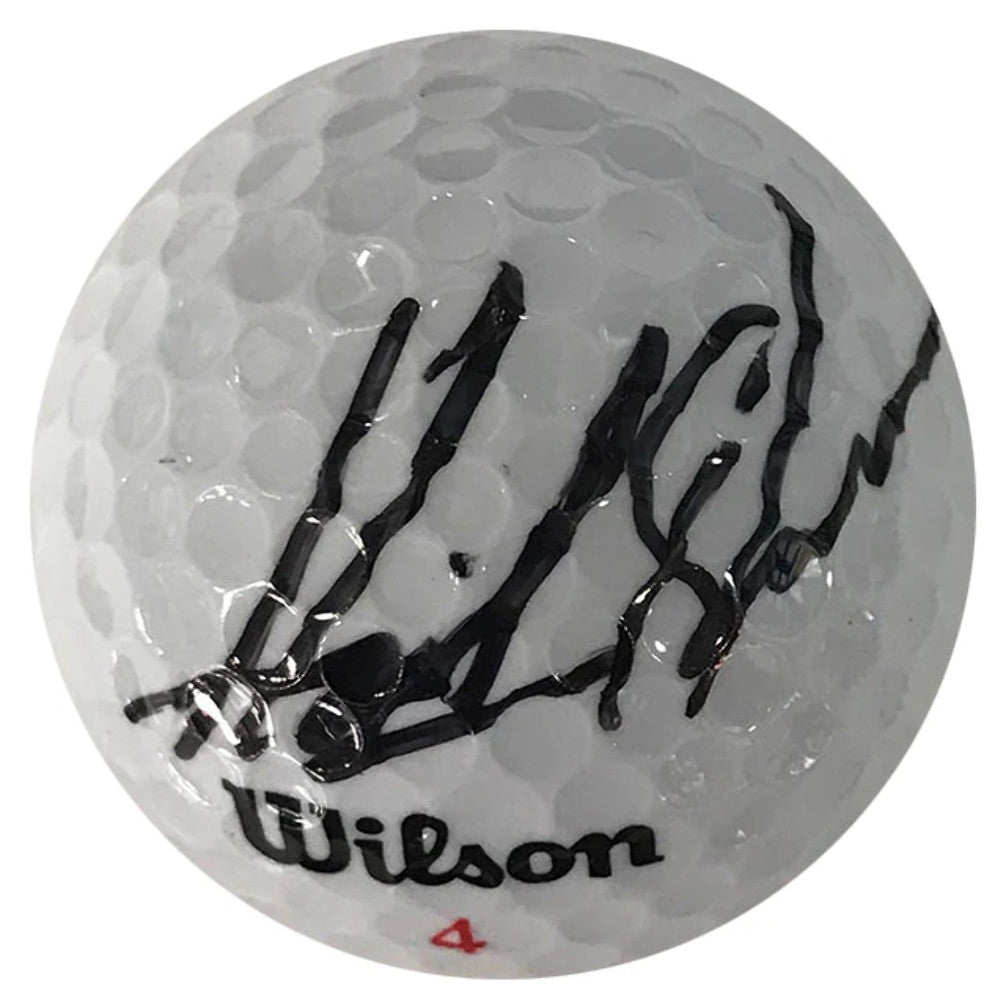 Henrik Stenson Autographed Wilson 4 Golf Ball (Jsa)