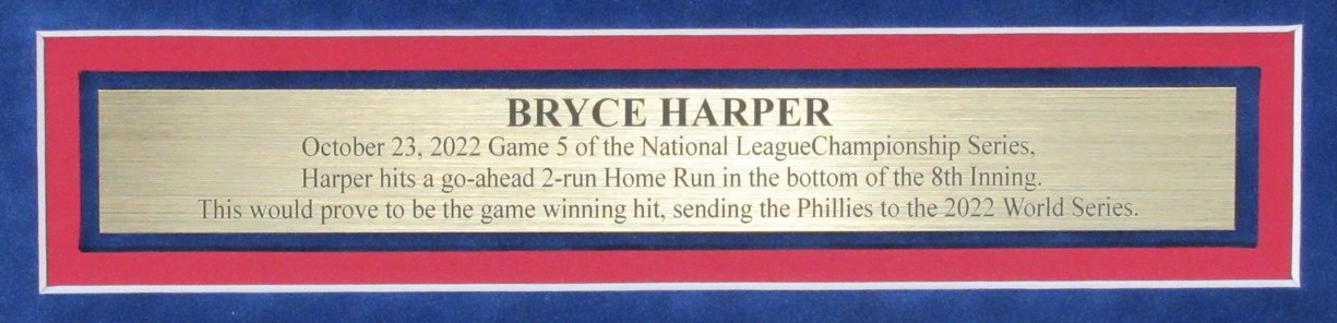 Bryce Harper Signed/Autographed 16X20 Photo