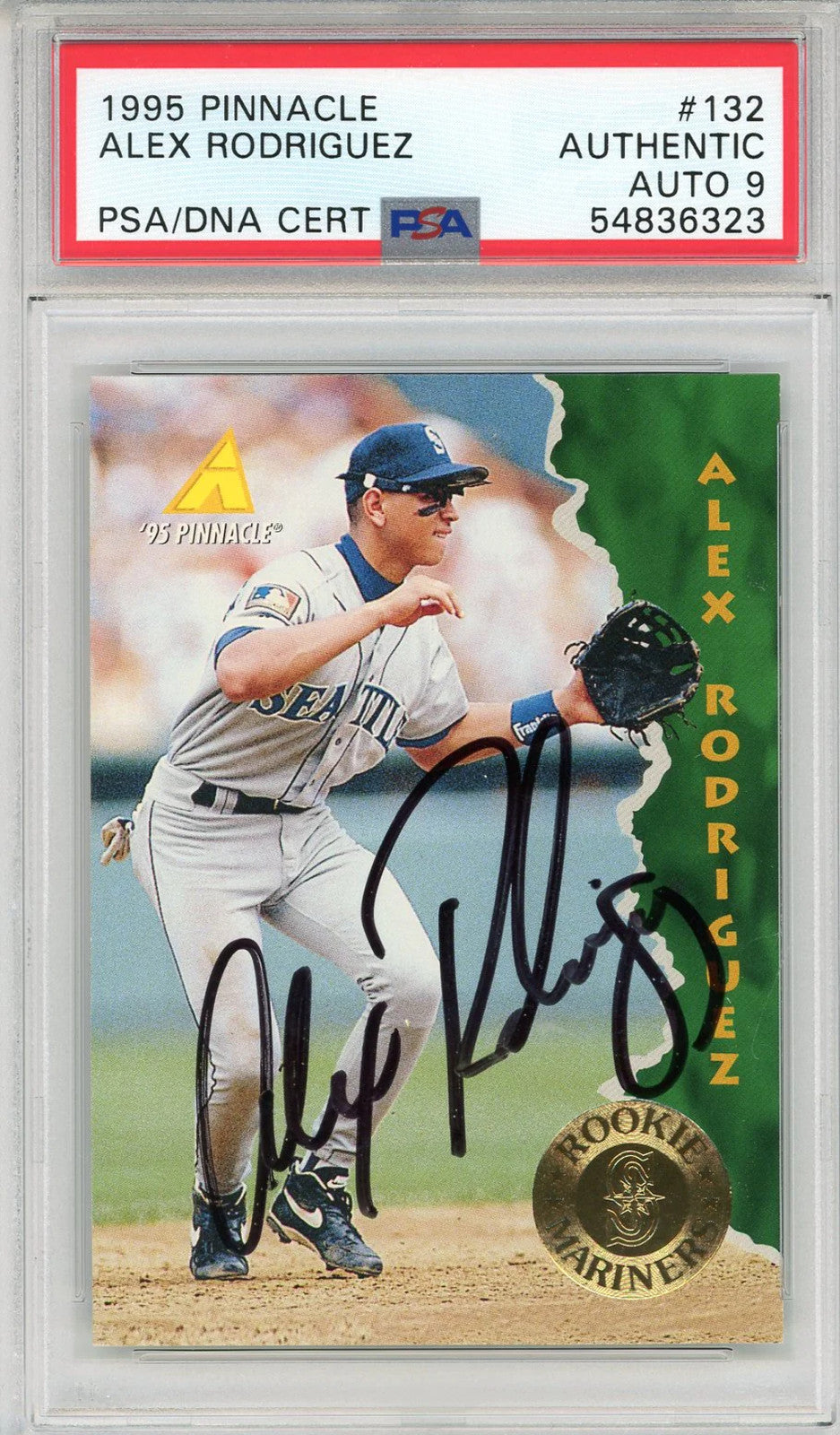 Alex Rodriguez 1995 Pinnacle Rookie Card #132