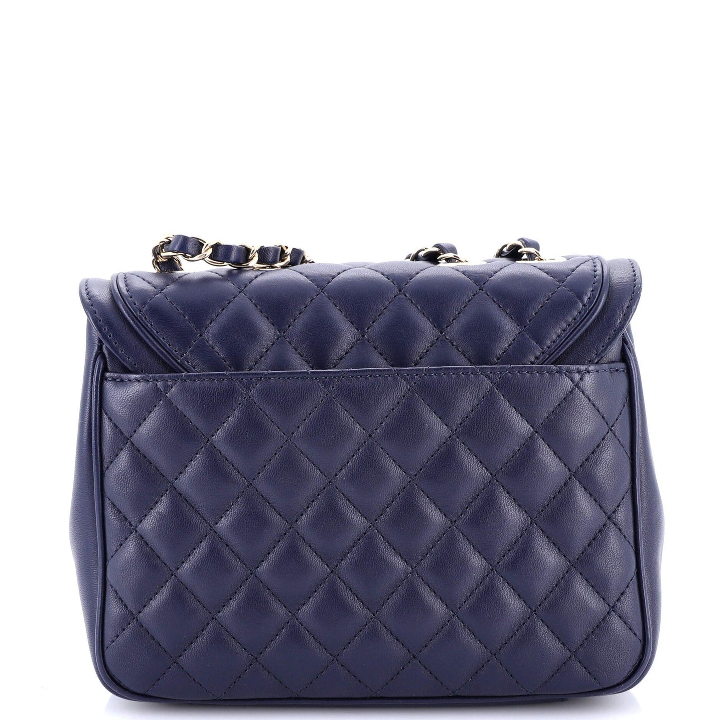 Chanel Lovely Day Square Flap Bag Quilted Lambskin Medium
