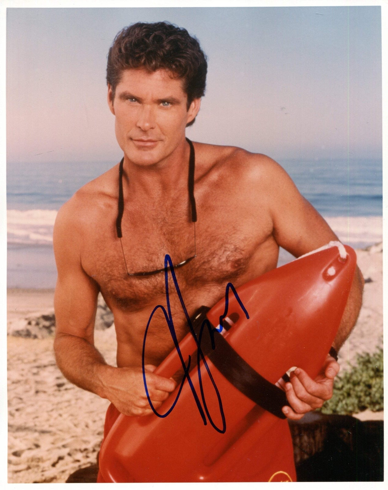David Hasselhoff Autographed 8X10 Photo