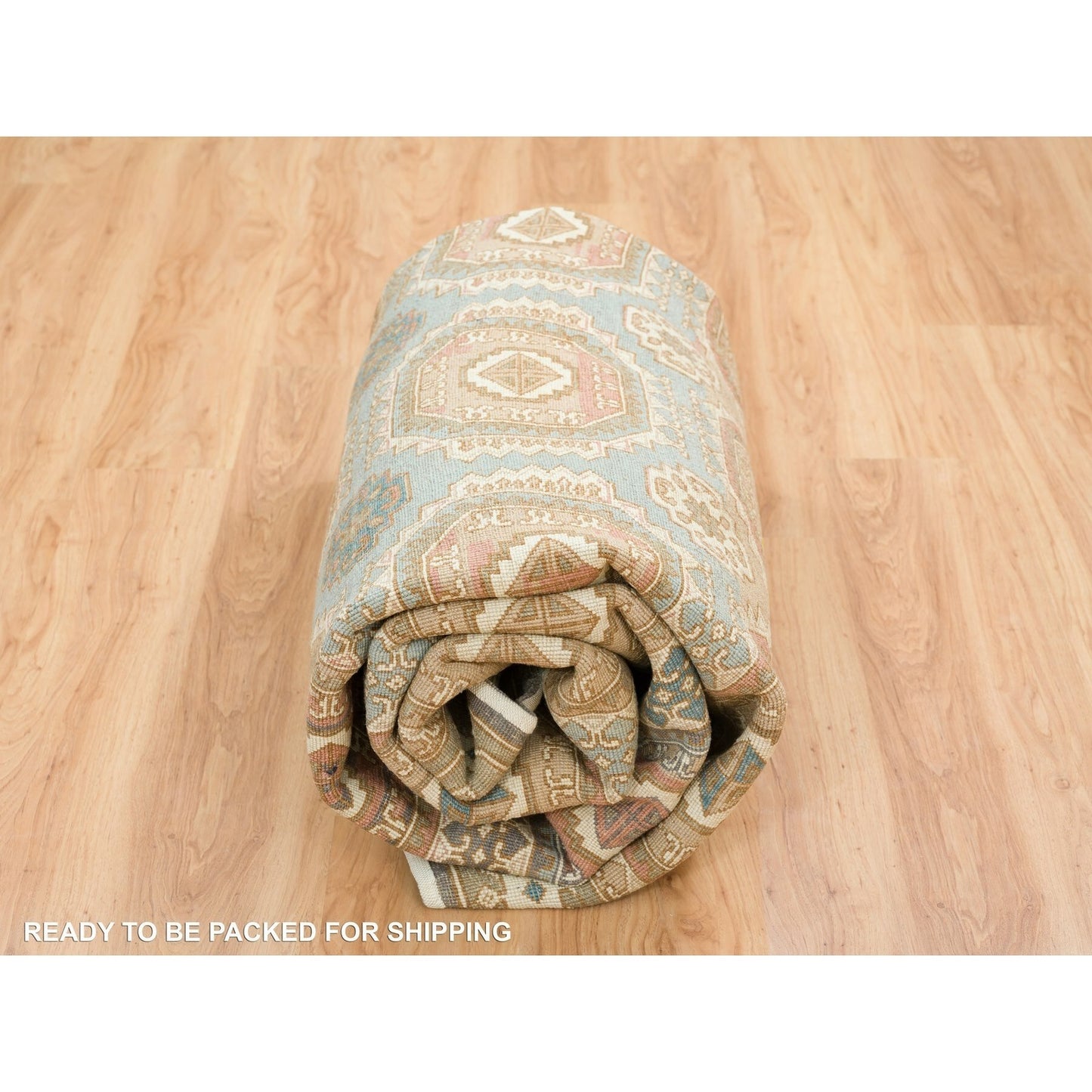 8'3"X10' Hand Knotted Natural Dyes,Caucasian Gul Motifs Oriental Rug