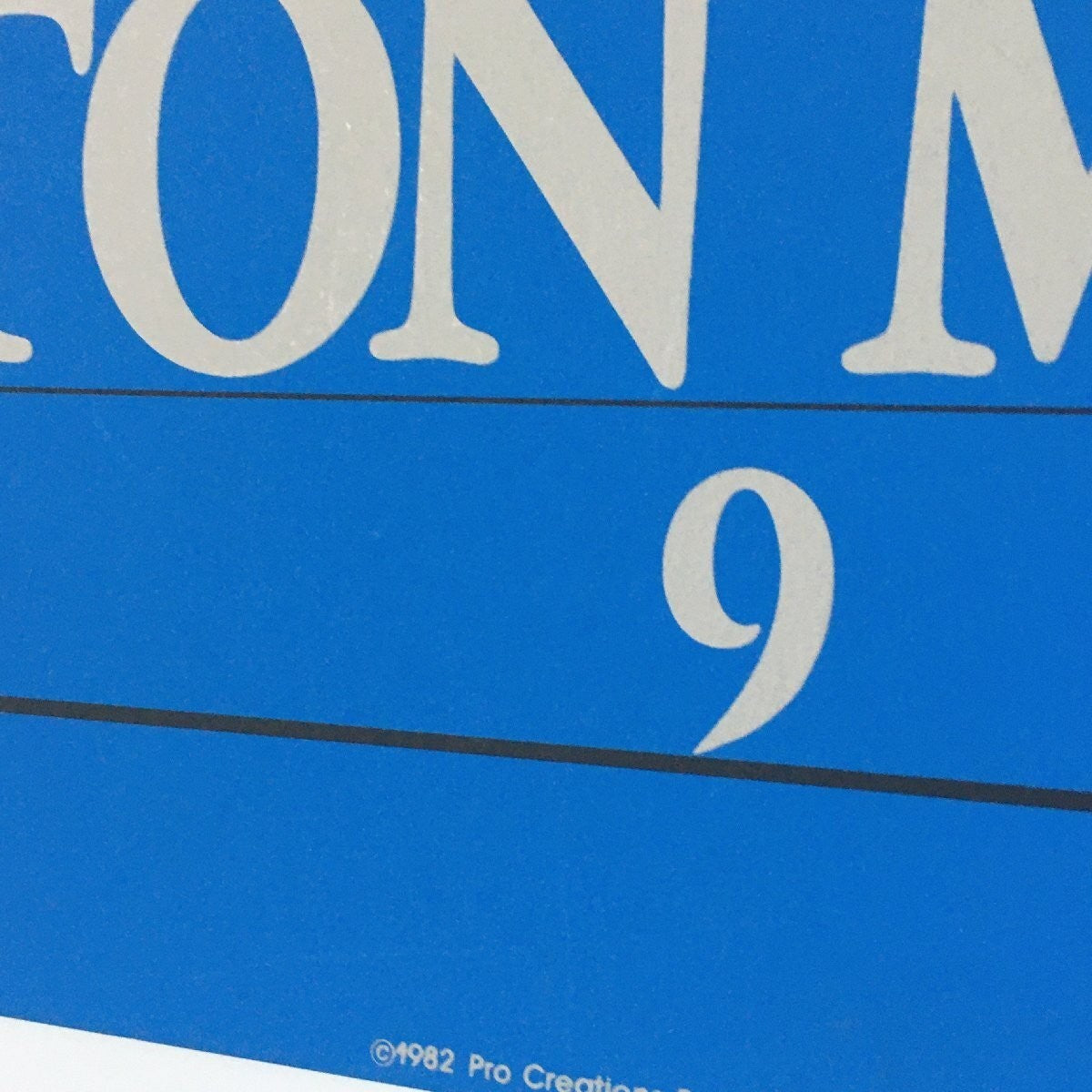 Hugh Ricks "Boston Marathon 1982" Limited Edition 1623/3000 Silk Screen Poster