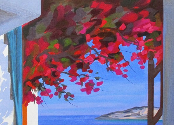 Jean-Claude Carsuzan "To The Sea" Oil Painting On