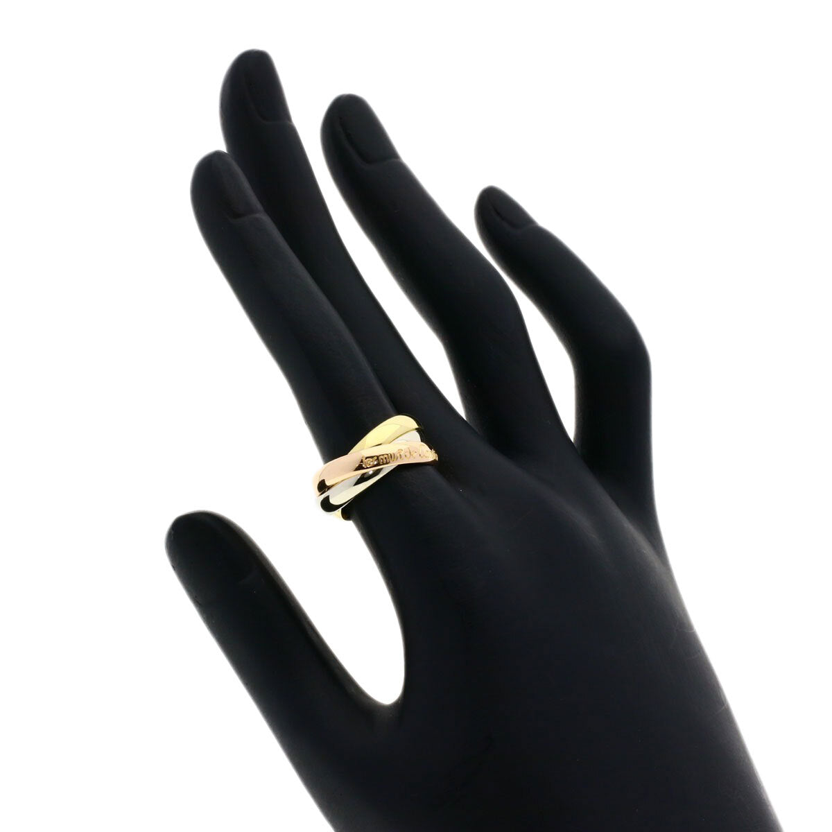 Cartier Ring Trinity #50 K18 Yellow Gold K18