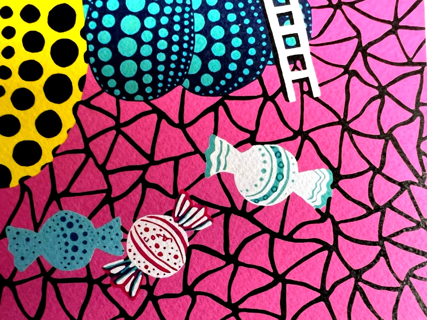 Yayoi Kusama Lithograph Mori Art Museum Coa